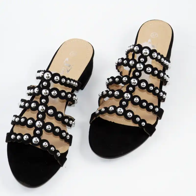 صندل زنانه مدل مرواریدی کد 010