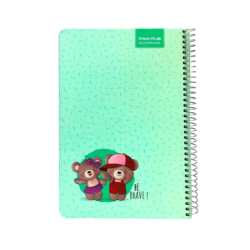 دفتر 80 برگ پایاپاب مدل Be brave