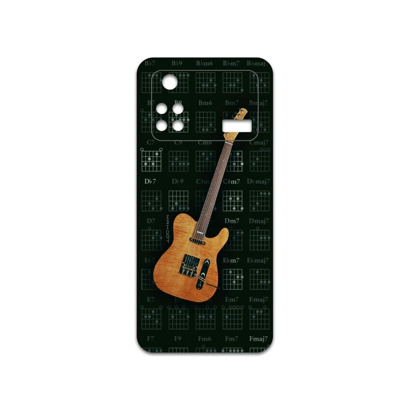 برچسب پوششی ماهوت مدل Guitar-Instrument مناسب برای گوشی موبایل شیائومی Poco M4 Pro 4G