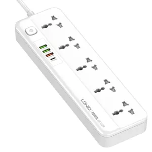 چندراهی برق الدینیو مدل SC5415 Power Strip With USB Port