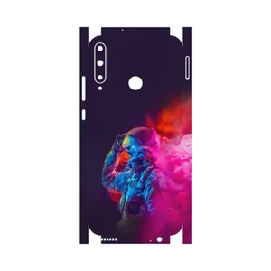 MAHOOT Smoke Rainbow Digital Art 1-FullSkin Cover Sticker for Huawei Y7p