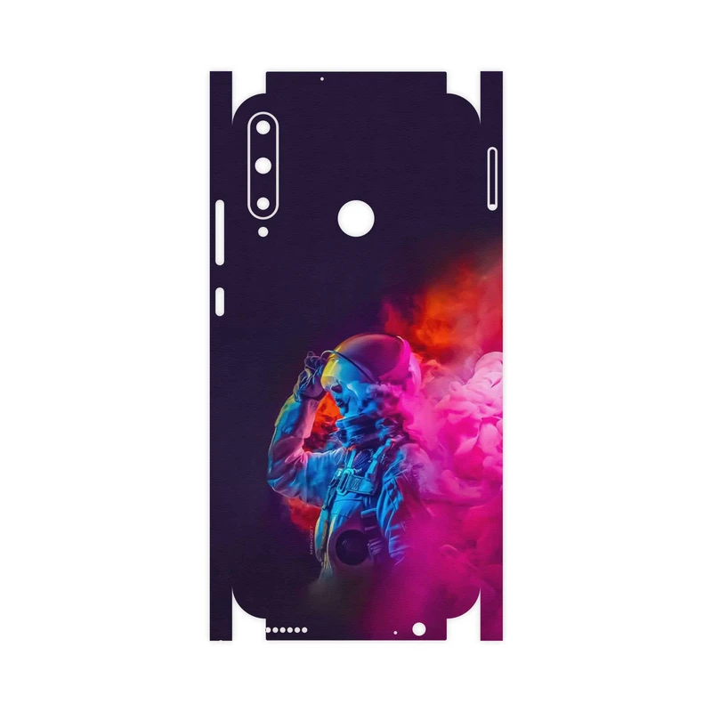 برچسب پوششی ماهوت مدل Smoke Rainbow Digital Art 1-FullSkin مناسب برای گوشی موبایل هوآوی Y7p