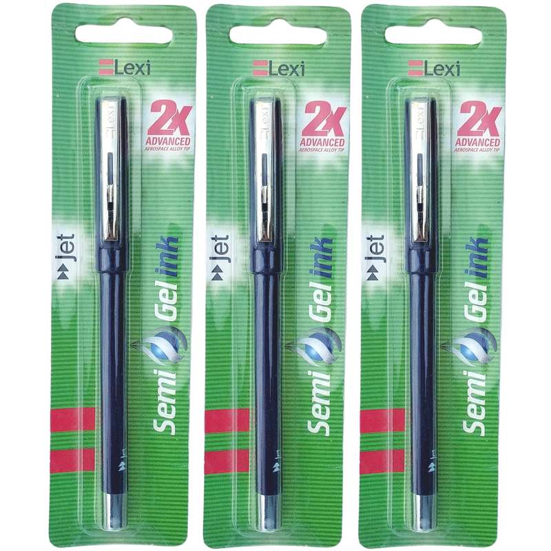 خودکار لکسی مدل سیمی جت بسته 3 عددی