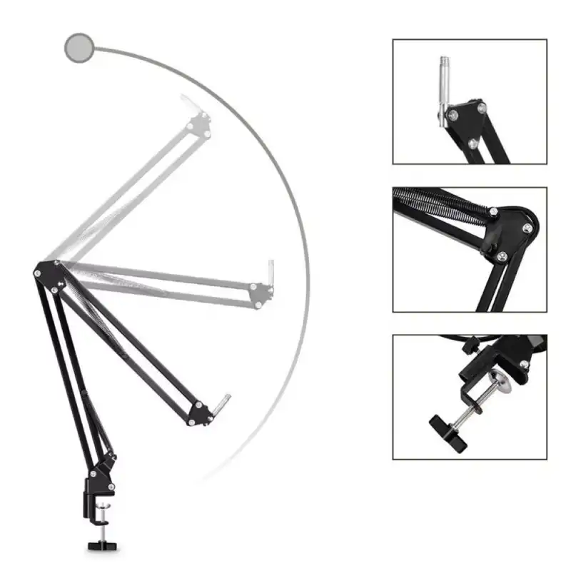 پایه میکروفون مدل BM800 تلسکوپی