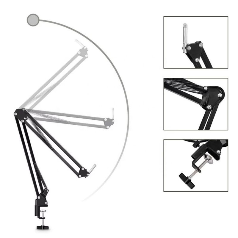 پایه میکروفون مدل BM800 تلسکوپی
