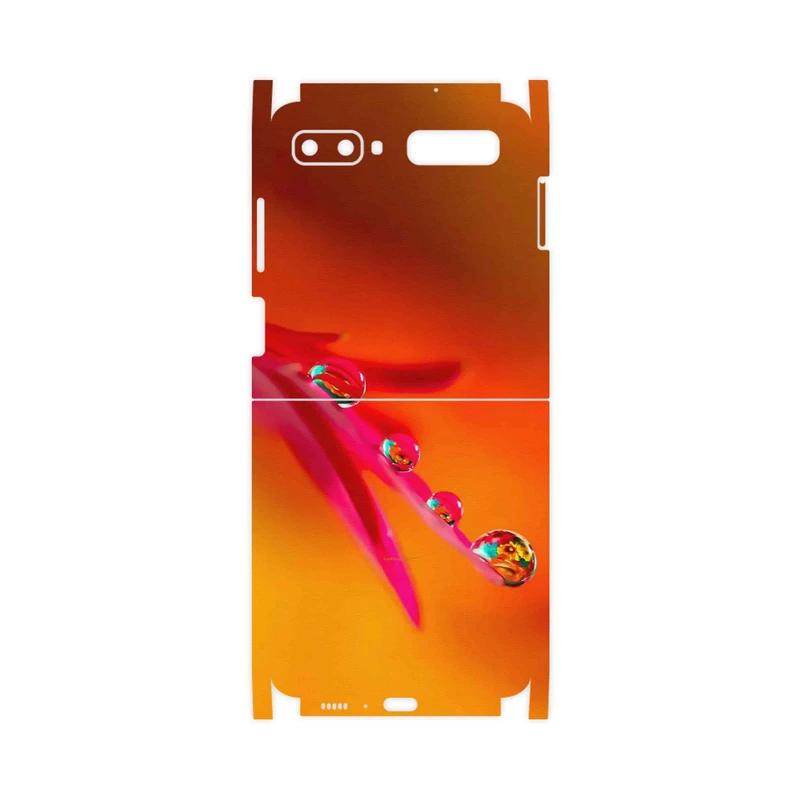 برچسب پوششی ماهوت مدل Plant dew-FullSkin مناسب برای گوشی موبایل سامسونگ Galaxy Z Flip