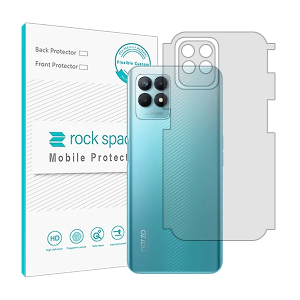 محافظ پشت گوشی شفاف راک اسپیس مدل HyGEL مناسب برای گوشی موبایل ریلمی Narzo 50