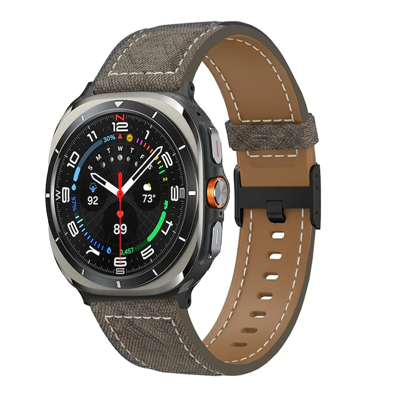 بند آکوآرا مدل Silidenim w8bk مناسب برای ساعت هوشمند سامسونگ Galaxy Watch 8 Classic 46mm