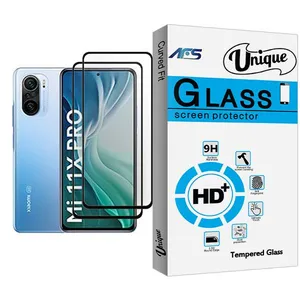 AFS Unique Glass MIX002 Screen Protector For Xiaomi Mi 11X Pro Pack Of 2
