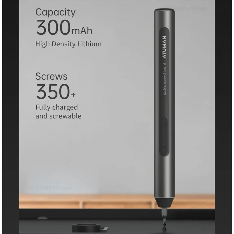 مجموعه 25 عددی پیچ گوشتی شارژی آتومن مدل E1-25IN1 مجموعه 25 عددی پیچ گوشتی شارژی آتومن مدل E1-25IN1