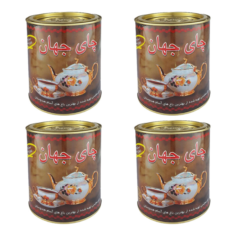 چای سیاه شکسته خارجی جهان -450 گرم بسته 4 عددی