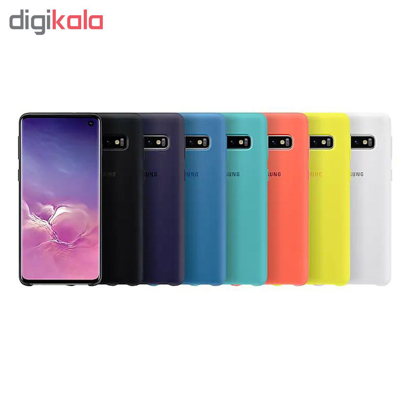 کاور سیلیکونی مدل Silky soft-touch مناسب برای گوشی موبایل سامسونگ Galaxy S10