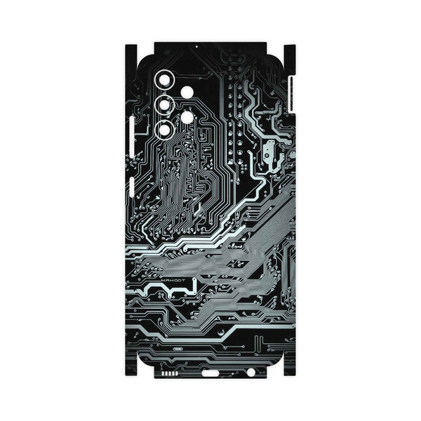 برچسب پوششی ماهوت مدل Black-Printed-Circuit-Board-FullSkin مناسب برای گوشی موبایل سامسونگ Galaxy M32 5G