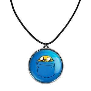 گردنبند خندالو مدل فلیم و جیک وقت ماجراجویی Adventure Time کد 2083620830
