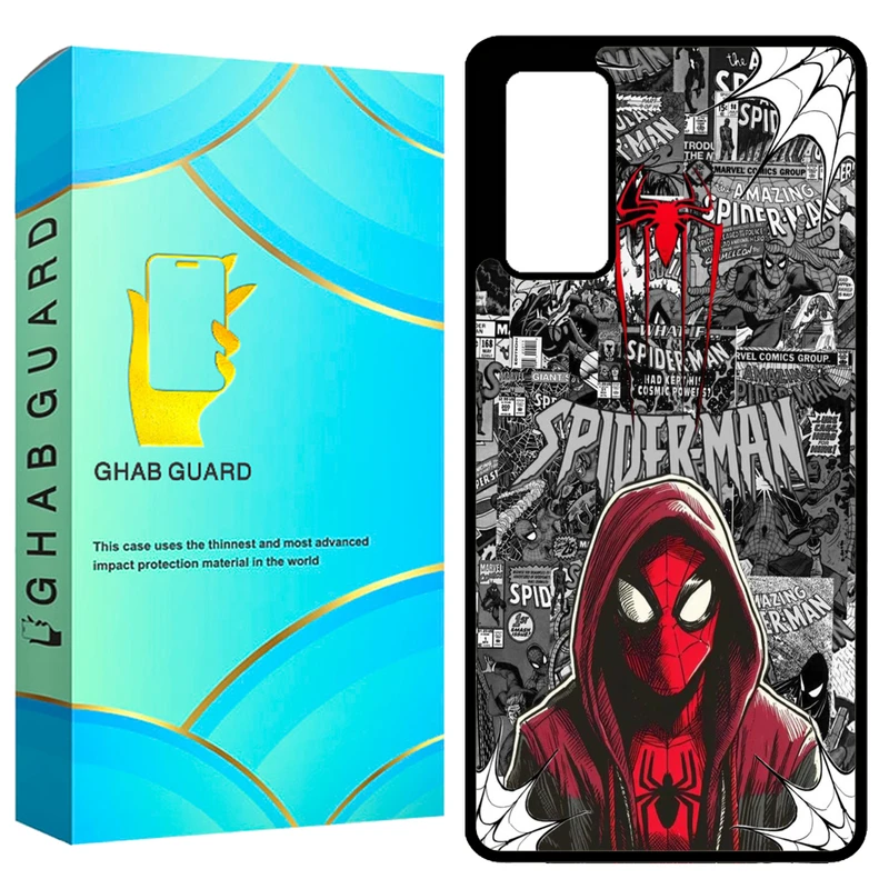 کاور قاب گارد طرح اسپایدر من مدل GCHPS20F مناسب برای گوشی موبایل سامسونگ Galaxy S20 FE 4G / S20 FE 5G / S20 FE 2022
