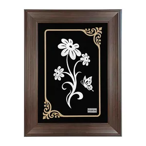تابلو نقره ایشیل طرح گل کد L39