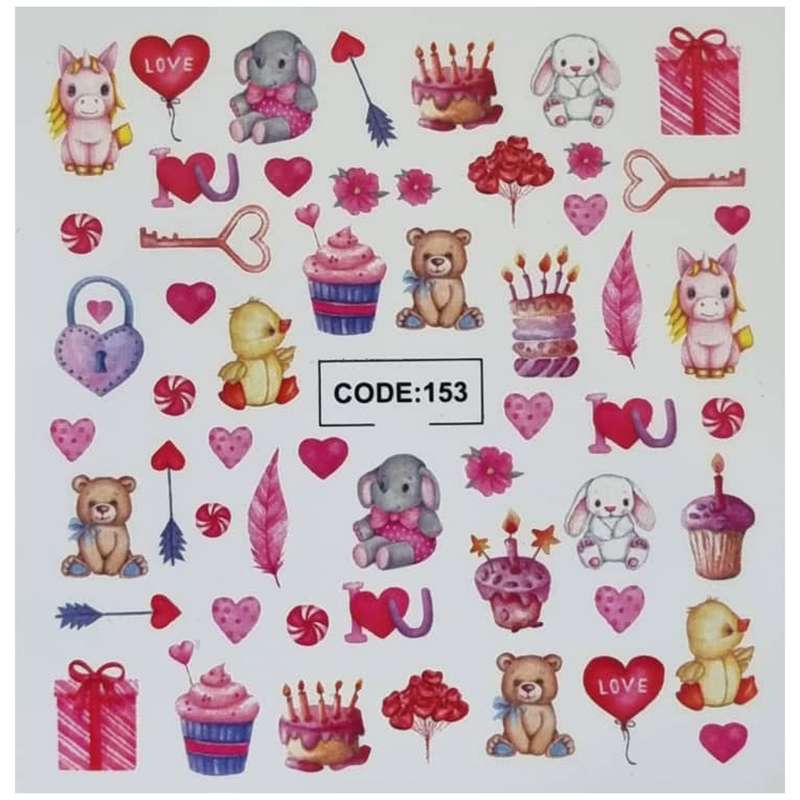 اسلایدر ناخن مدل CODE153
