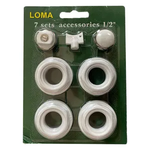 لوازم جانبی رادیاتور پکیج لوما سایز 1/2 اینچ بست 7 عددی