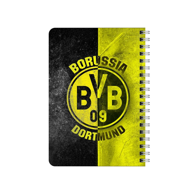 دفترچه یادداشت بامبیلیپ مدل چوبی طرح لوگو تیم بورسیادورتموند کد 7563488