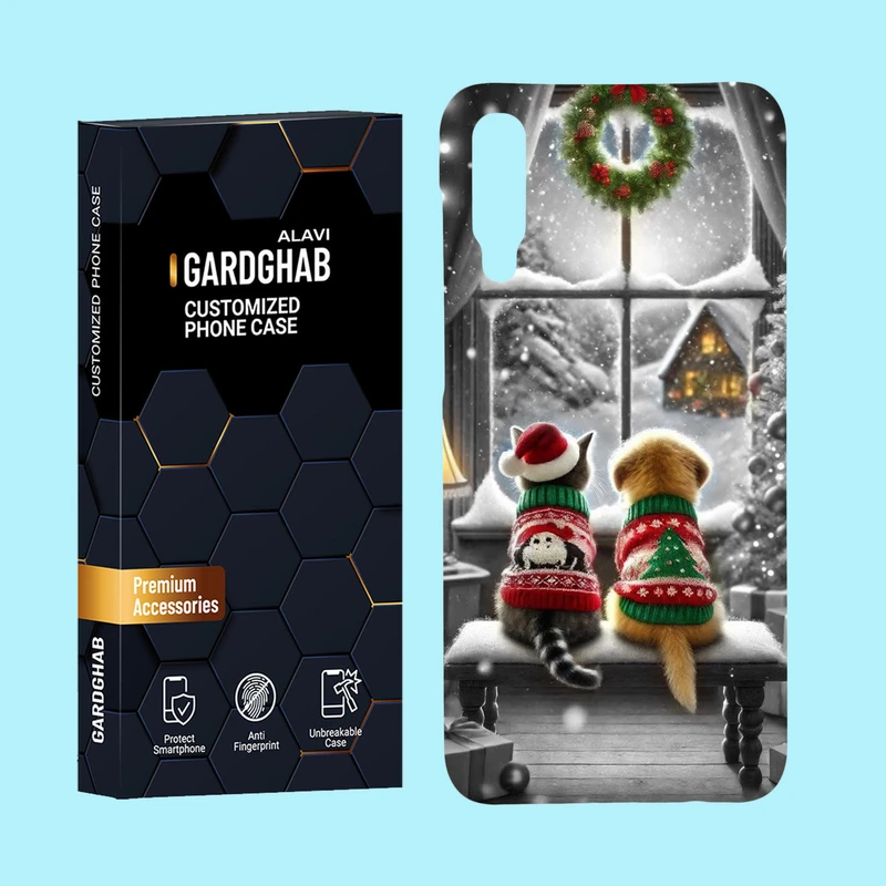 کاور گارد قاب علوی مدل هنری مناسب برای گوشی موبایل سامسونگ Galaxy A50 / Galaxy A50s / Galaxy A30s