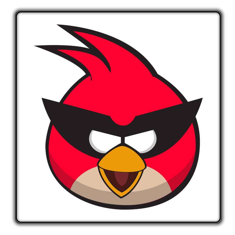 زیر لیوانی مدل Angry Birds کد 009