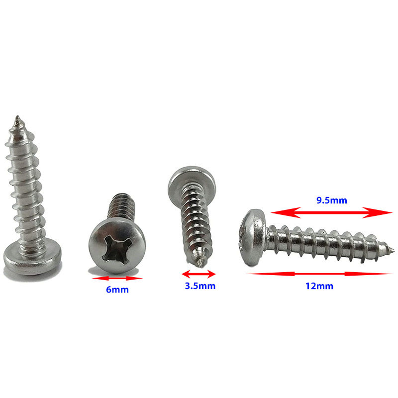 پیچ مدل BPM-3.5-9.5 بسته 100 عددی