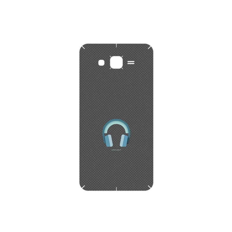 برچسب پوششی ماهوت مدل Minimal Headphone Icon مناسب برای گوشی موبایل سامسونگ Galaxy J7 2015