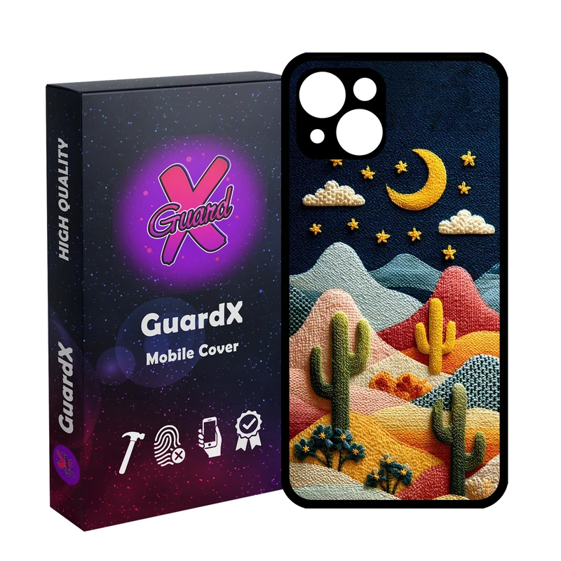 کاور گارد ایکس طرح کاکتوس مدل 10954 مناسب برای گوشی موبایل اپل iPhone 13