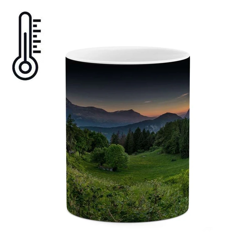 ماگ حرارتی کاکتی مدل منظره کد mgh17847