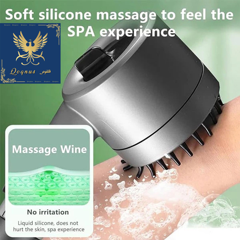 سردوش حمام ققنوس مدل Turbo-Massage لوکس