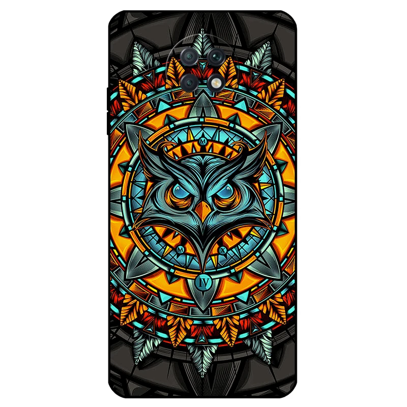 کاور مگافون طرح جغد مدل 1903 مناسب برای گوشی موبایل شیائومی Redmi Note 9 5G  