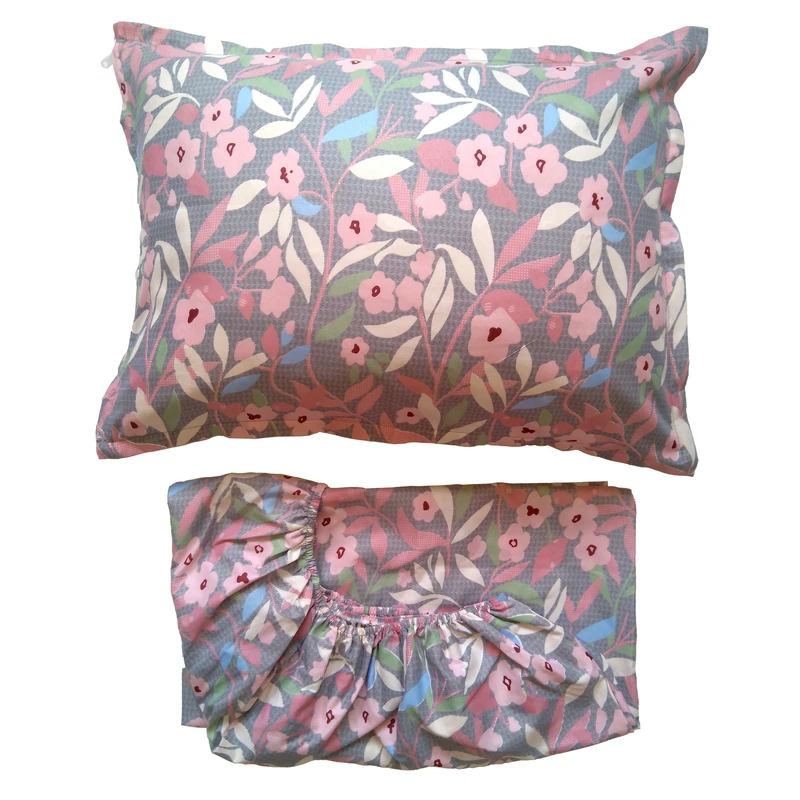 سرویس ملحفه یک نفره 2 تکه مدل کشدار ساده