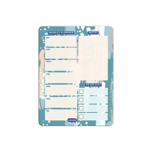 تخته وایت برد لاژید مدل برنامه ریزی سایز 14x18 سانتی متر 