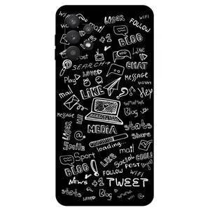 Megafone Social Media 1898 Cover For Samsung Galaxy M32 5G