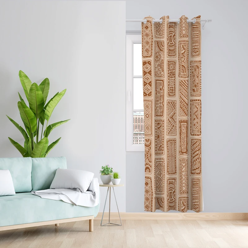 پرده مدل مخمل پانچی کد 1950 z سایز 140x200 سانتی متر