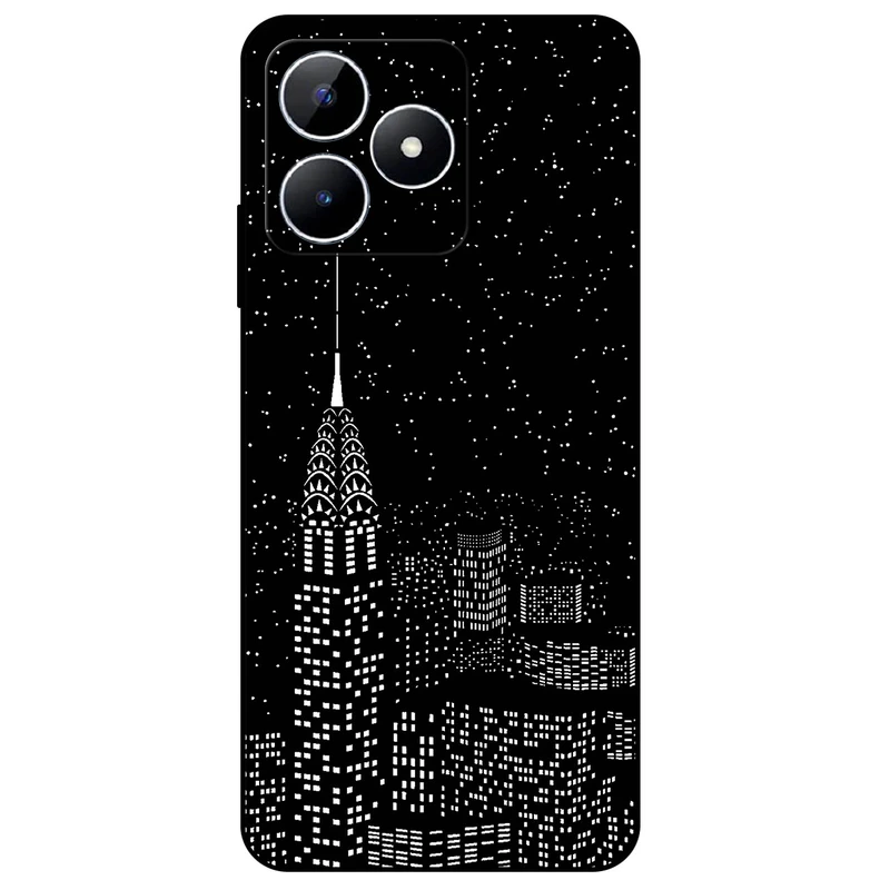 کاور مگافون طرح نیویورک مدل 7768 مناسب برای گوشی موبایل ریلمی Note 50