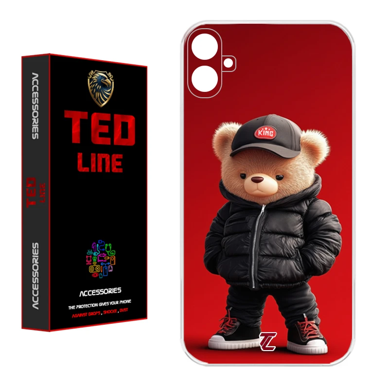 کاور تد لاین طرح تدی کد 1113 مناسب برای گوشی موبایل سامسونگ Galaxy A06