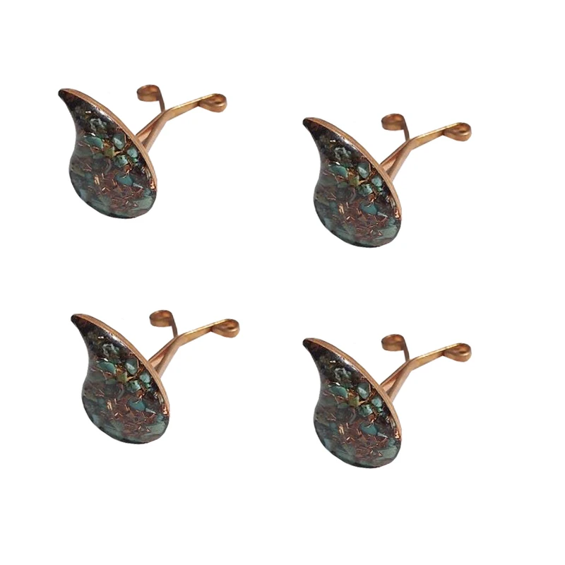 گیره روسری مدل فیروزه کوبی کد 023 بسته 4 عددی