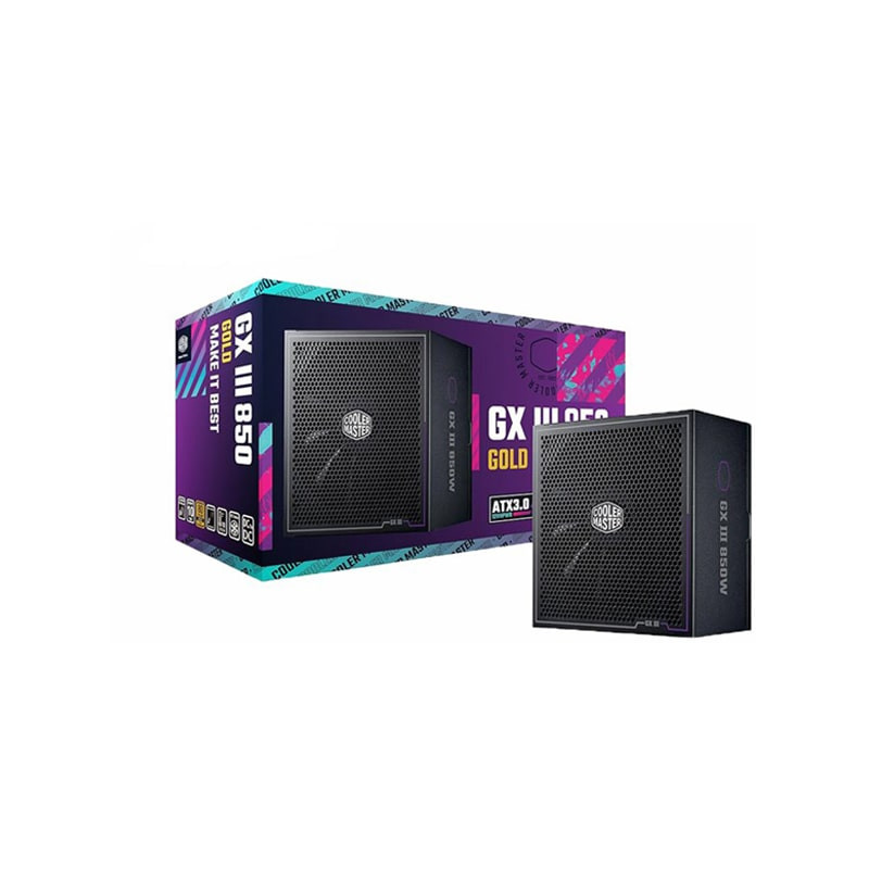 منبع تغذیه کامپیوتر کولر مستر مدل  GX III GOLD 850