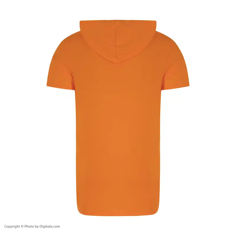 تیشرت کلاه دار آستین کوتاه مردانه باینت کد 323-9