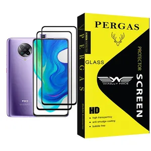 Waily Nice Pergas Glass MIX002 Screen Protector For Xiaomi Poco F2 Pro Pack Of 2