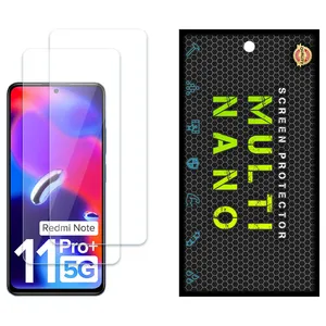 Multi Nano X-S2N Screen Protector For Xiaomi Redmi Note 11 Pro Plus India Pack of 2