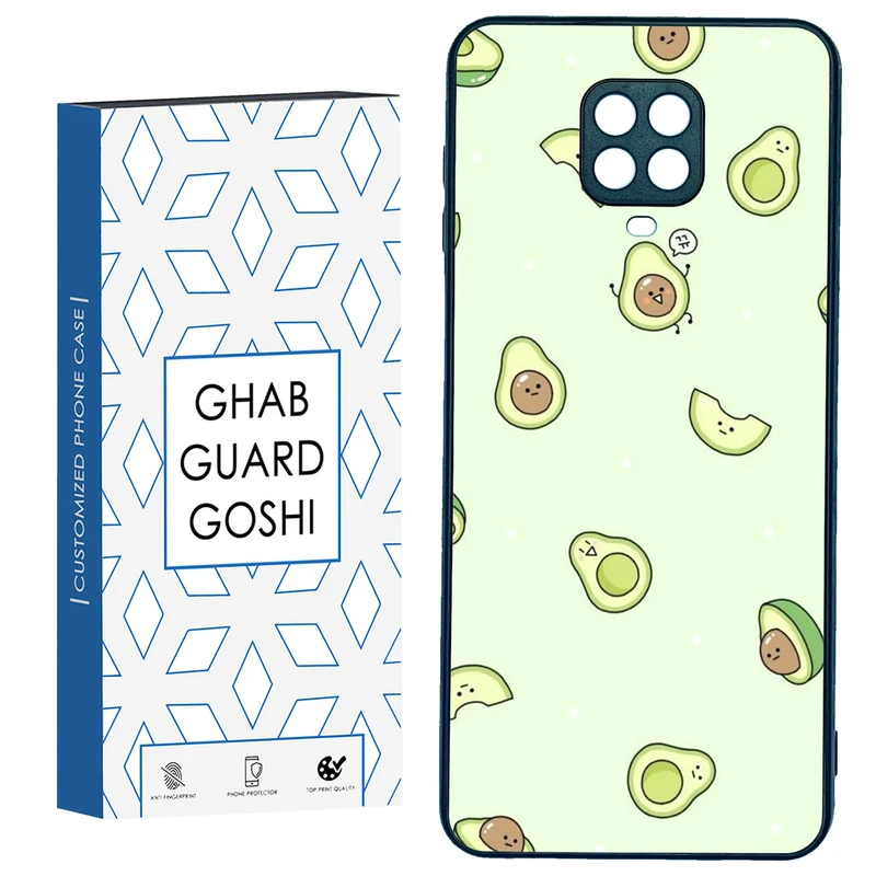 کاور قاب گارد گوشی طرح آووکادو کد TPU-259 مناسب برای گوشی موبایل شیائومی Redmi Note 9 pro / Note 9s