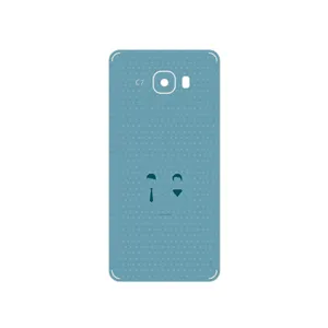 MAHOOT Minimal Miss and Mister Cover Sticker for Samsung Galaxy C7