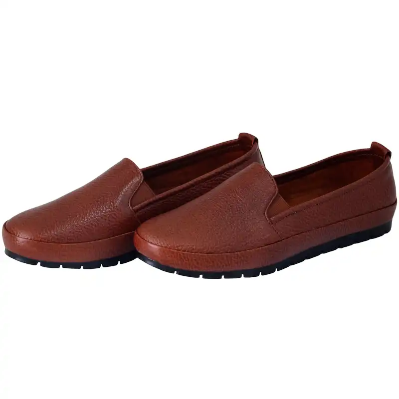 کفش روزمره زنانه چرم بارز کد DK29.as