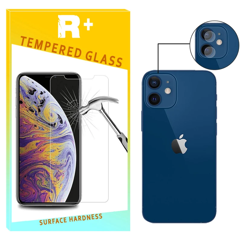 محافظ لنز دوربین آرپلاس مدل شیشه ای مناسب برای گوشی موبایل اپل Iphone 12 Mini