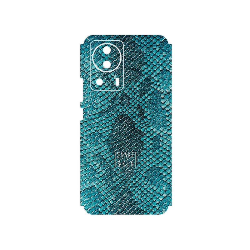 برچسب پوششی ماهوت مدل Blue Snake Skin مناسب برای گوشی موبایل شیائومی 13 Lite