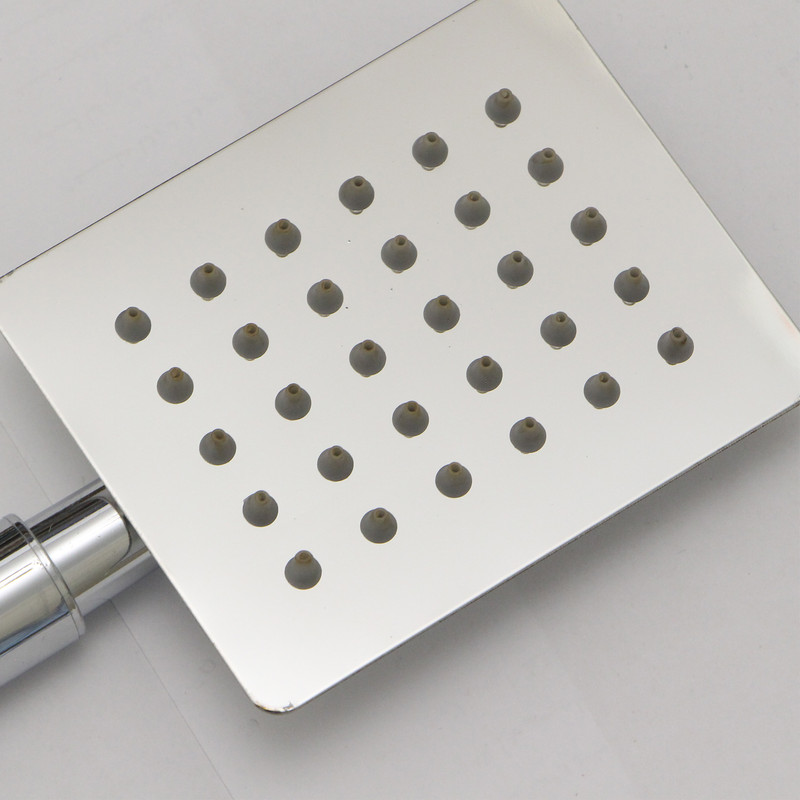 سردوش حمام پاپیروس مدل استیل LUX مجموعه دو عددی