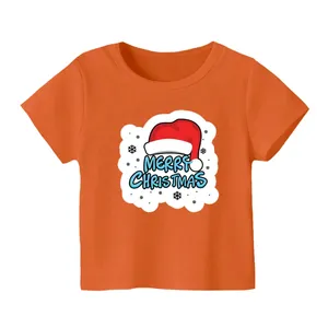 تی شرت آستین کوتاه بچگانه مدل نوشته کریسمس کد 17