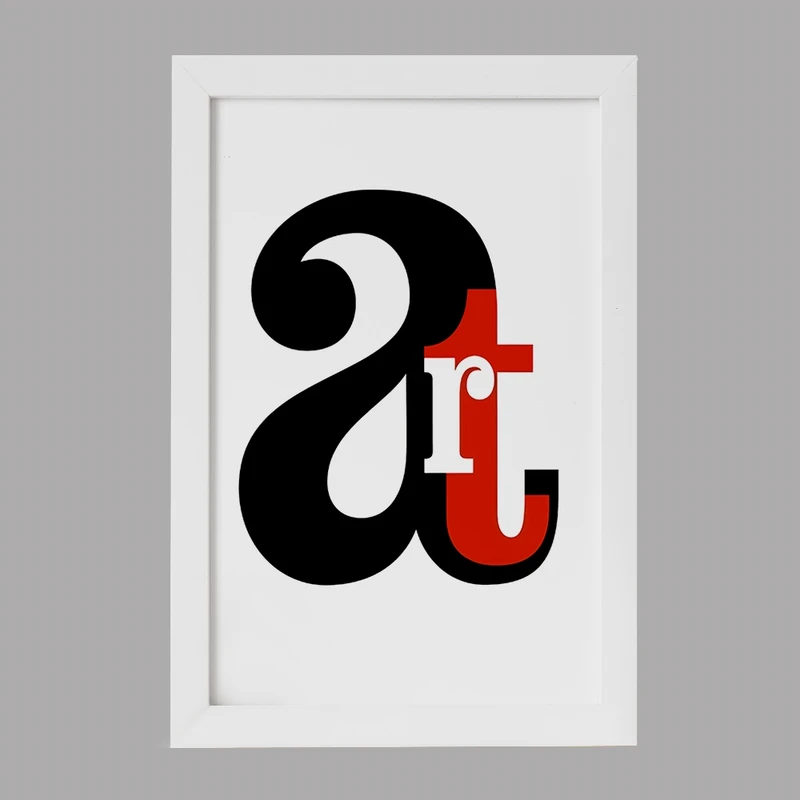 تابلو خندالو مدل هنر (Art) کد F6107